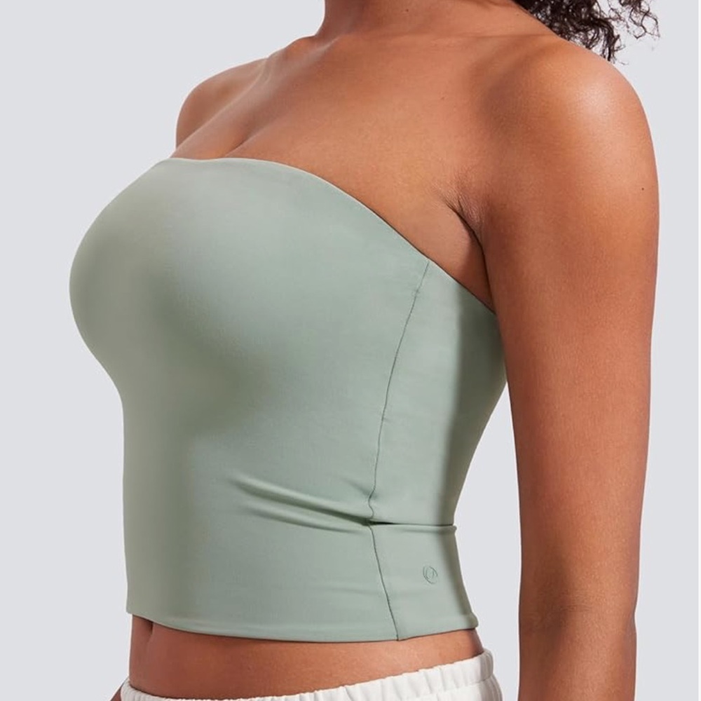 Green Butterlux Strapless Top & Leggings